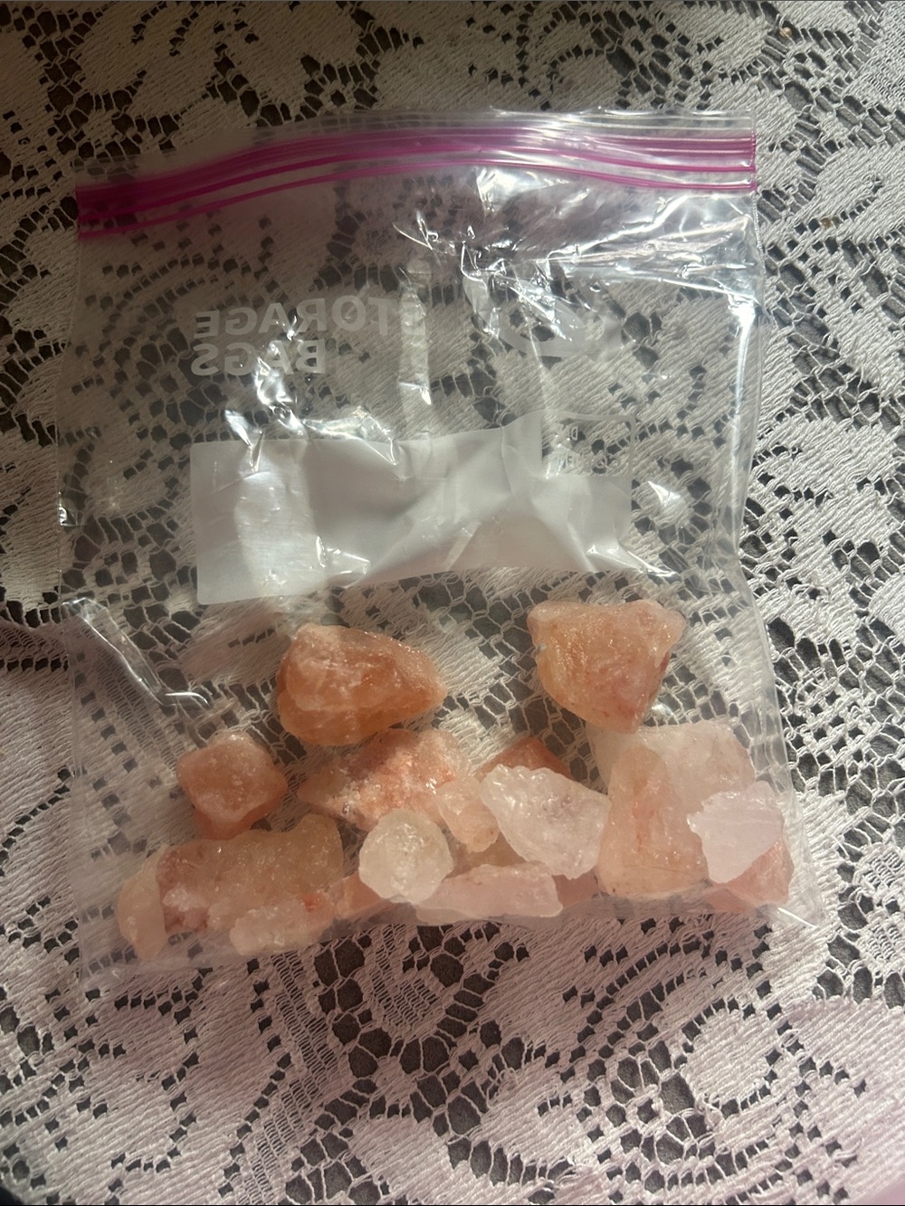 Pink Himalayan Salt Stone lot